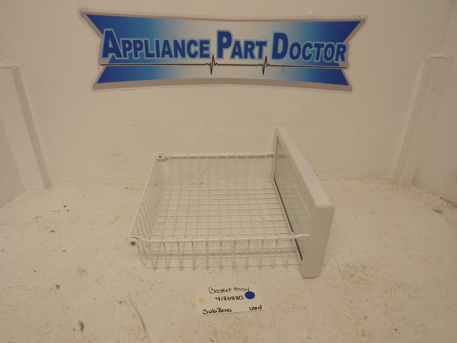 SubZero Refrigerator 4180880 Model #590 Basket Assy Used SubZero Refrigerator 4180880 Model #590 Basket Assy Used